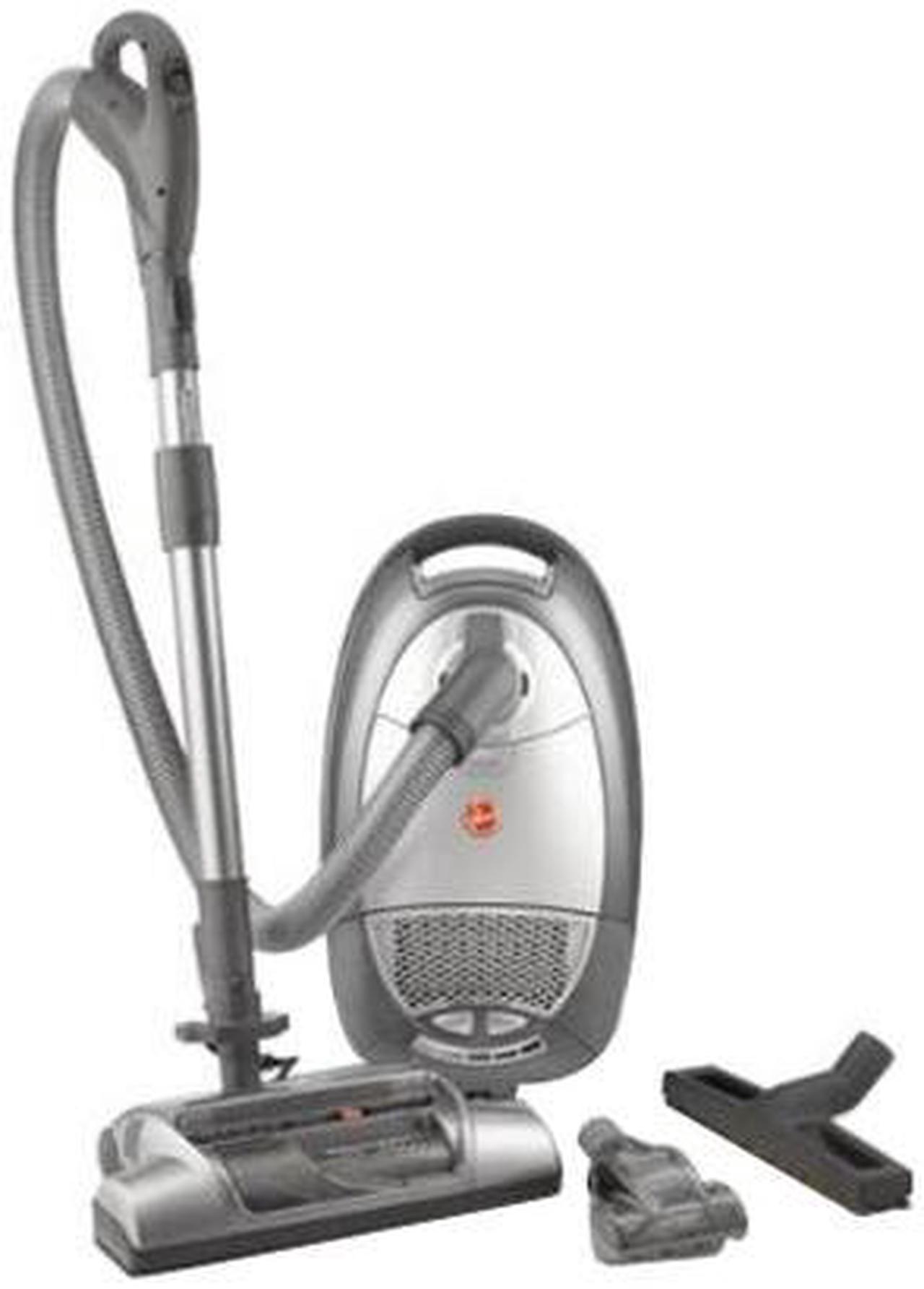 HOOVER S3670 Anniversary WindTunnel Bagged Canister Silver & Black