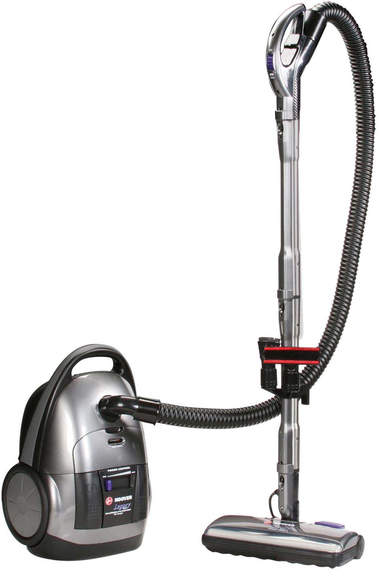 HOOVER S3592 Legacy Bagged Canister Vacuum Silver