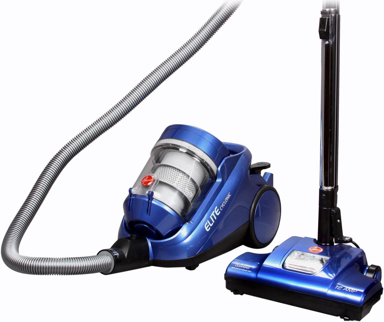 HOOVER S3825RM Elite Cyclonic Canisters Vacuum Blue