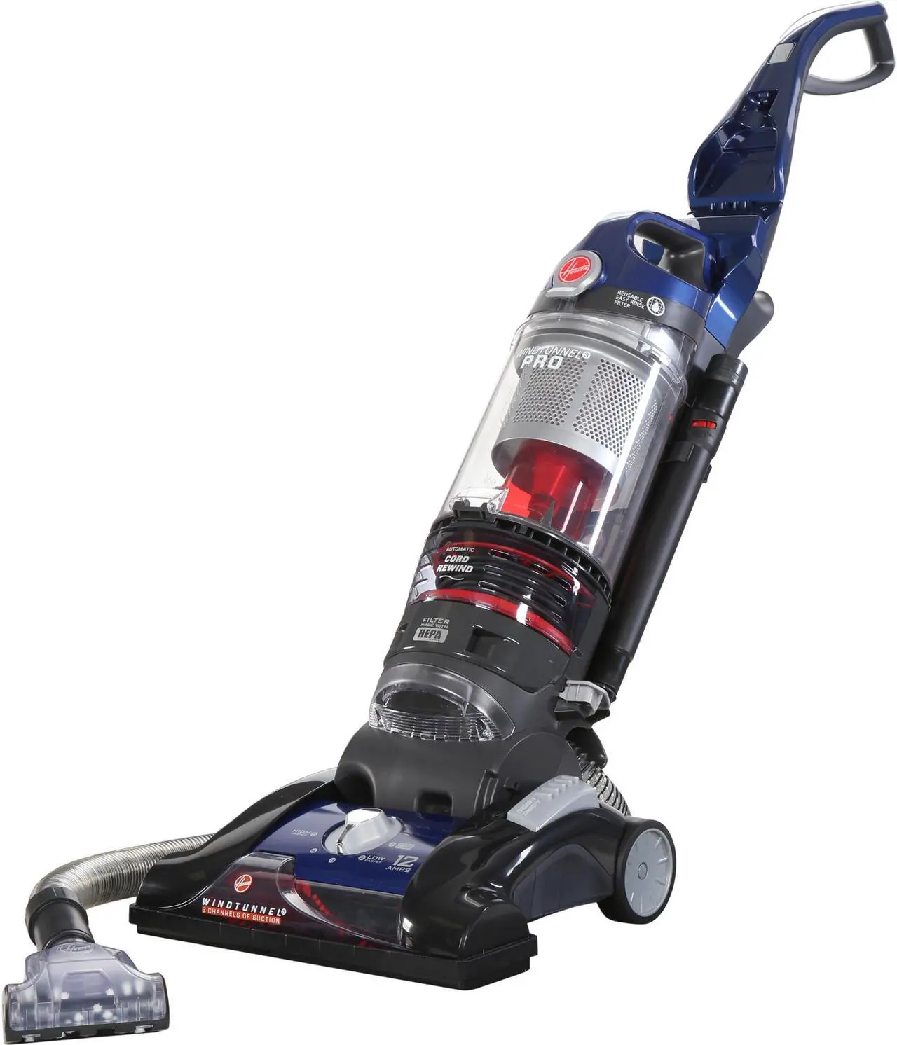 Main image of Hoover WindTunnel 3 Pro Bagless Upright Vacuum Carpet Cleaner (Lightly )