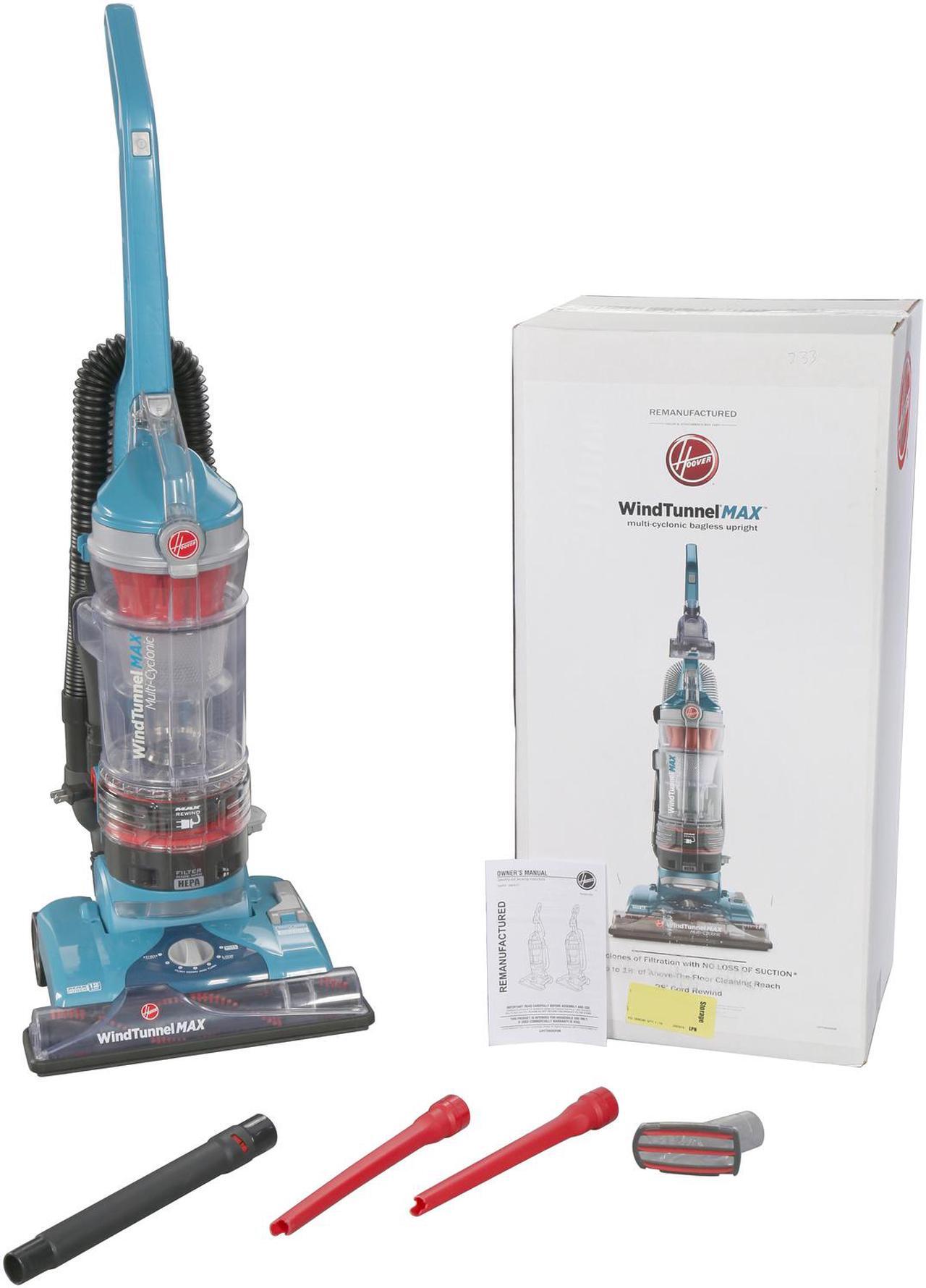 Alt view image 8 of 8 - Hoover Windtunnel Max Multi-Cyclonic Bagless UprightVacuum Cleaner, UH70600RM