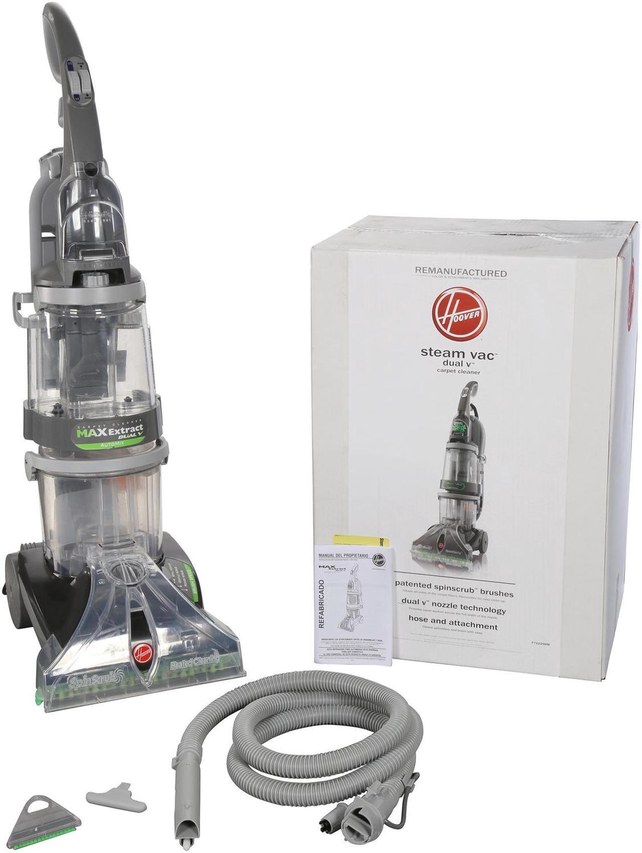 Alt view image 8 of 8 - HOOVER F72229RM SteamVac Dual V Carpet Washer