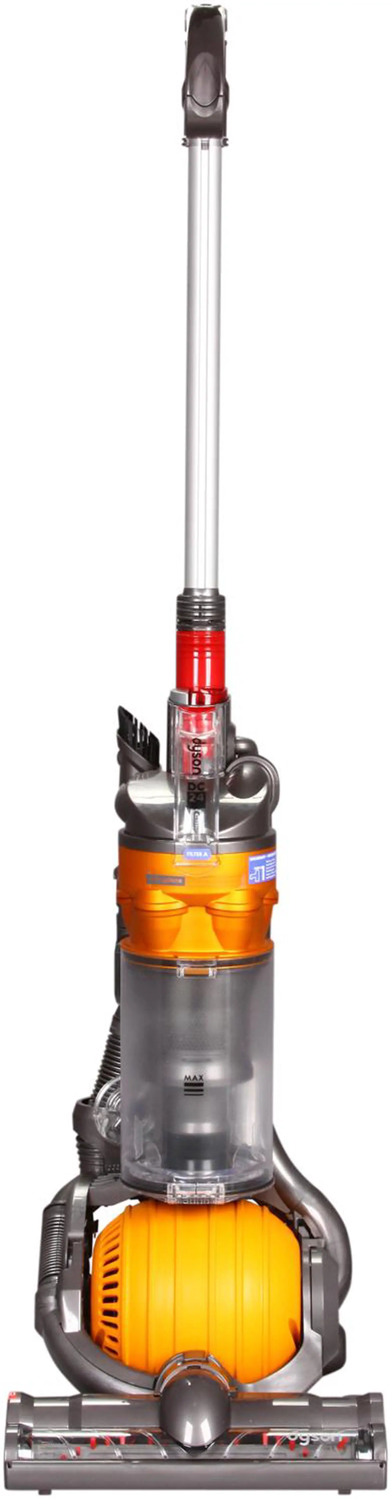 Alt view image 2 of 8 - Dyson DC24 Ball All-Floors Upright Vacuum Cleaner Orange
