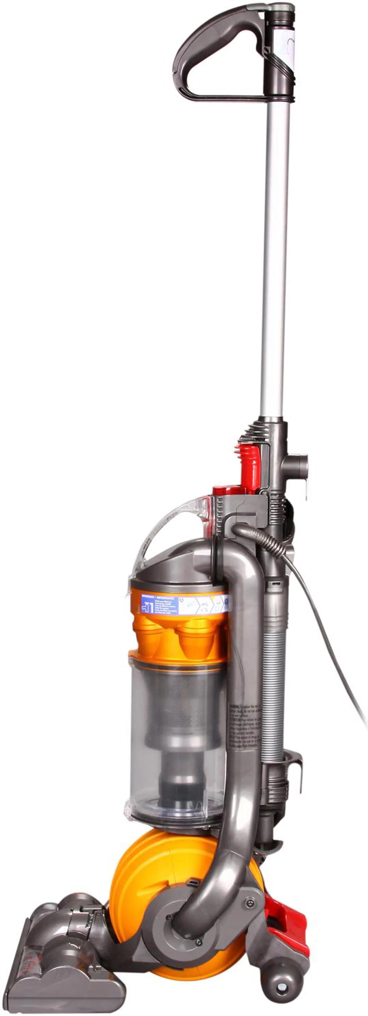 Alt view image 5 of 8 - Dyson DC24 Ball All-Floors Upright Vacuum Cleaner Orange