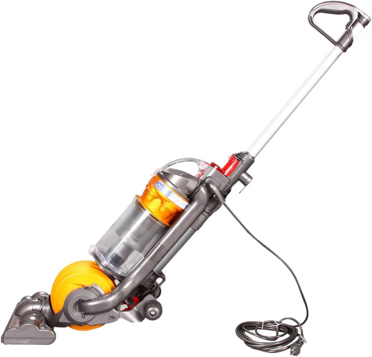 Alt view image 7 of 8 - Dyson DC24 Ball All-Floors Upright Vacuum Cleaner Orange