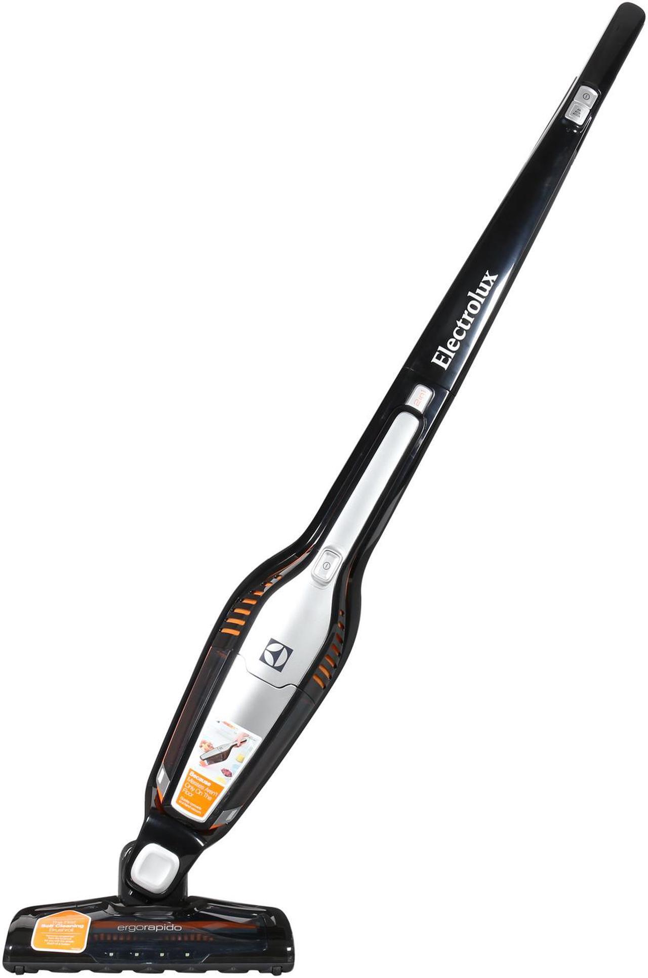 Alt view image 3 of 11 - Electrolux EL2021A Ergorapido Plus Brushroll Clean Cordless 2-in-1 Stick and Handheld Vacuum