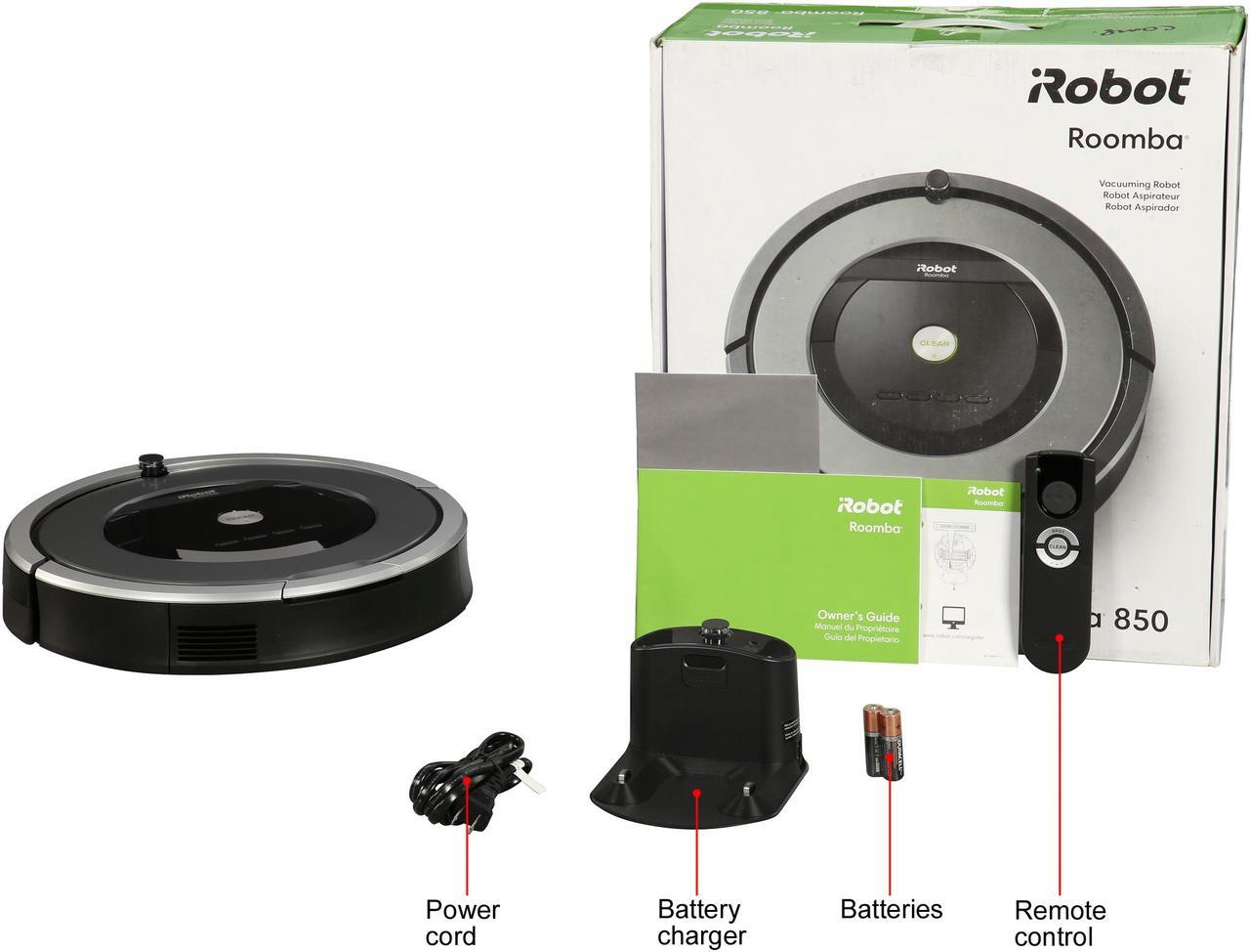 Alt view image 8 of 8 - iRobot Roomba 850 Robotic Vacuum with Scheduling Feature, Remote and Docking Station (Certified Refurbished