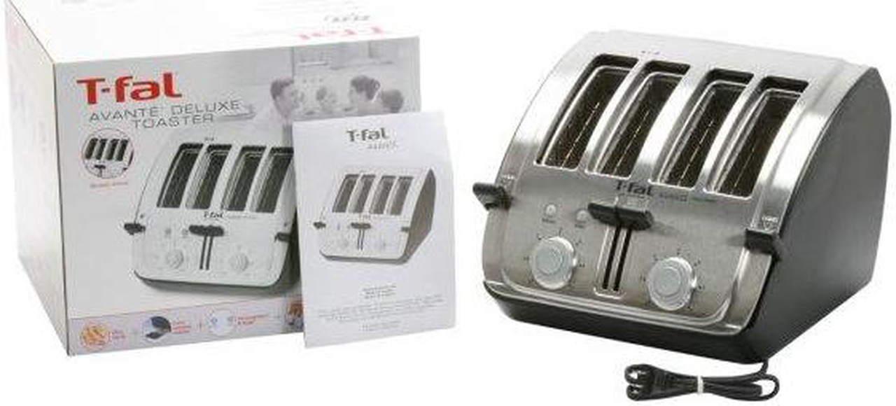 T-Fal TT7461002A Avante Deluxe 4-Slice Toaster - Newegg.com