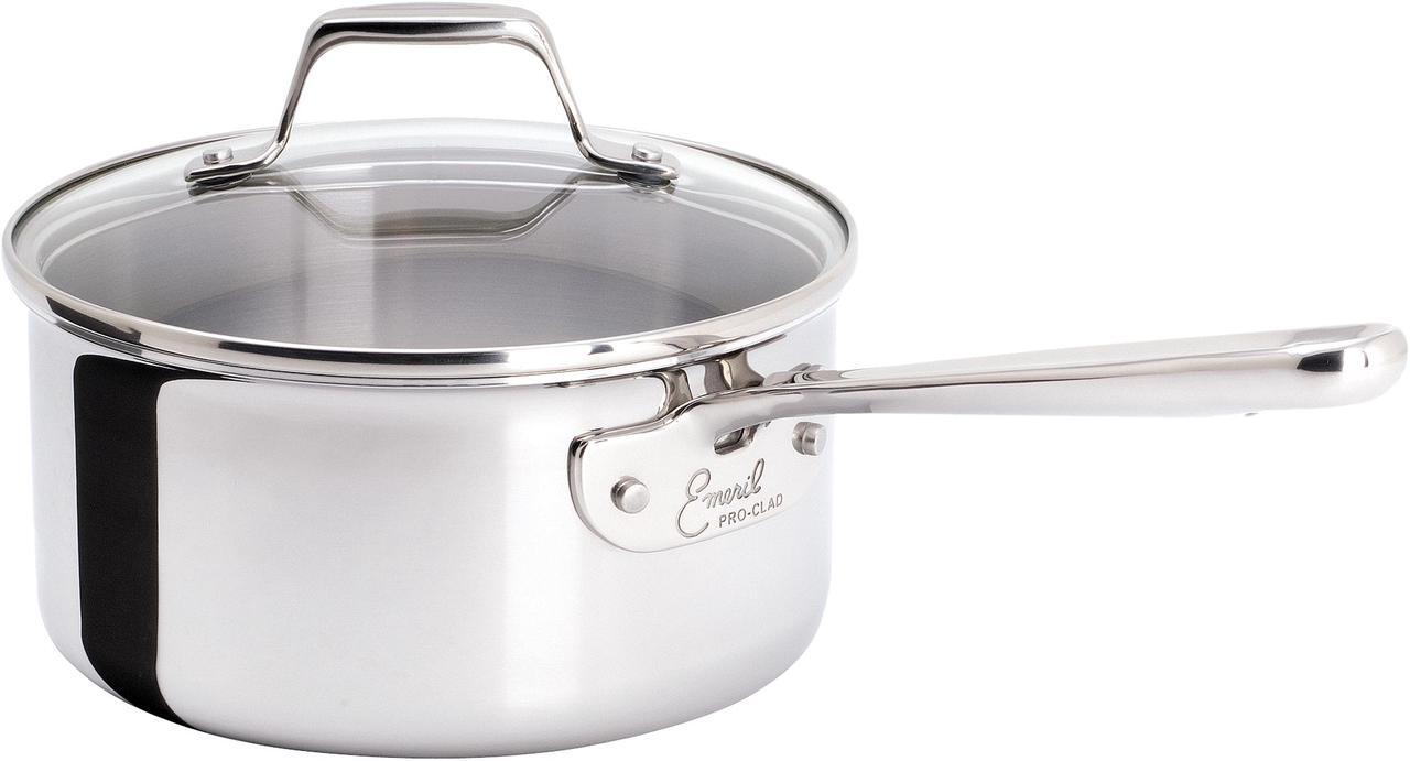 Alt view image 5 of 9 - Emeril by All-Cald Pro-Clad Stainless Steel 12-Piece Set