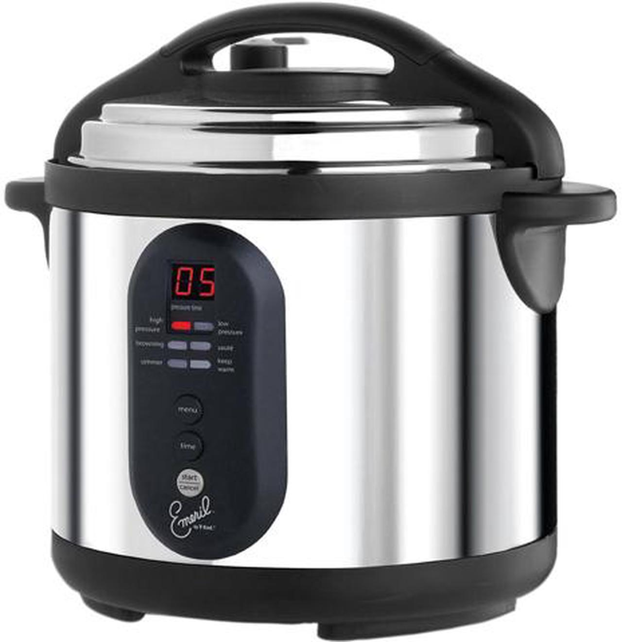 Main image of T-fal CY400052 6-Qt Electric Pressure Cooker Silver