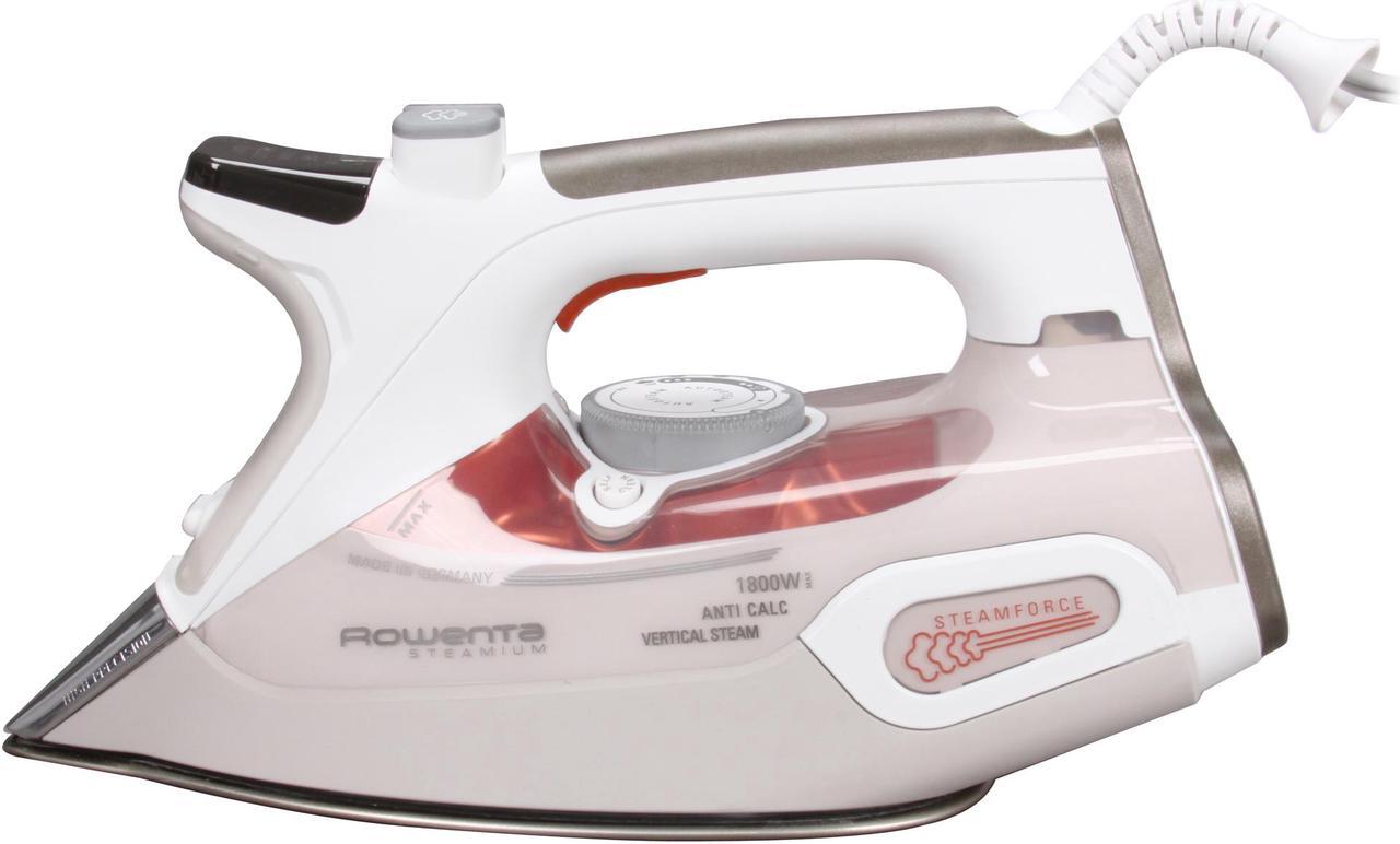 Main image of Rowenta DW9080 Steamium 1800-Watt Steam Iron with 400-Hole Platinum Soleplate
