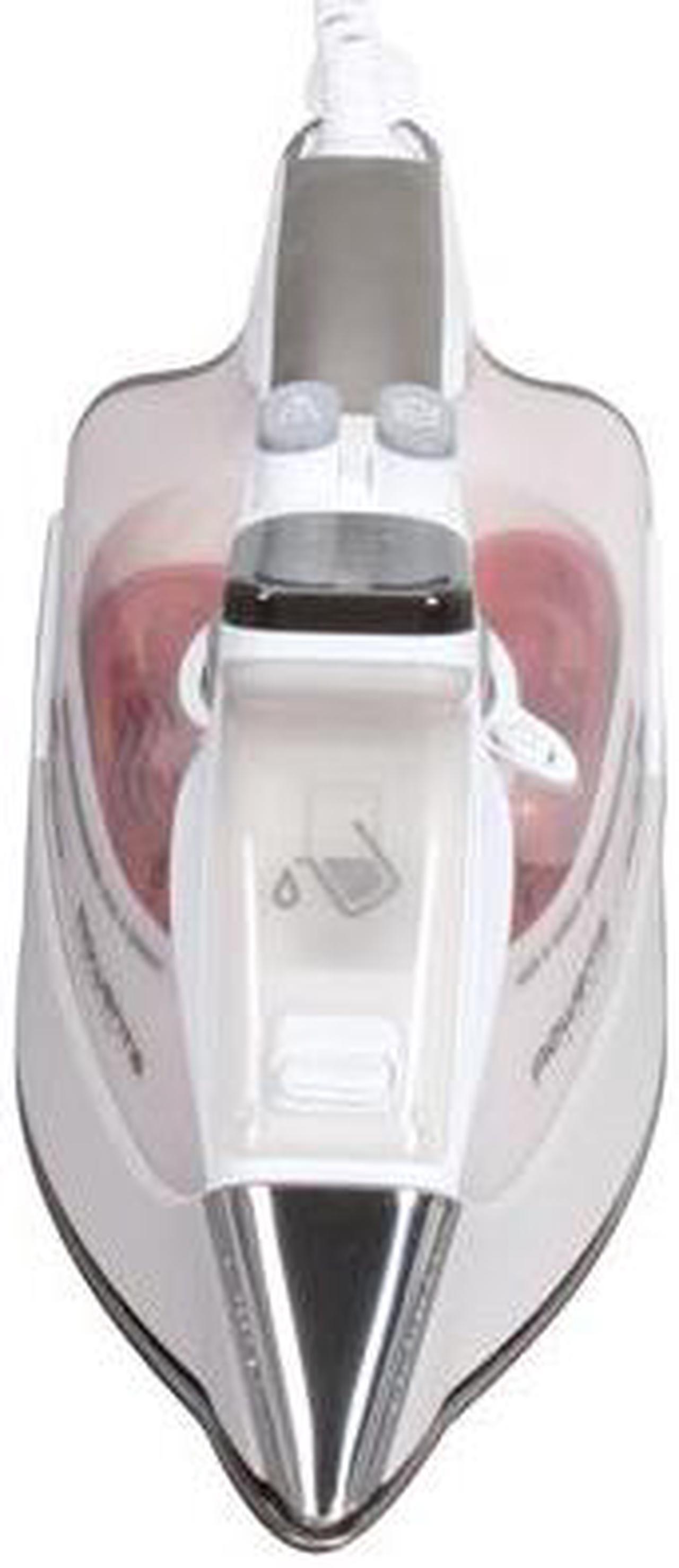 Alt view image 3 of 8 - Rowenta DW9080 Steamium 1800-Watt Steam Iron with 400-Hole Platinum Soleplate