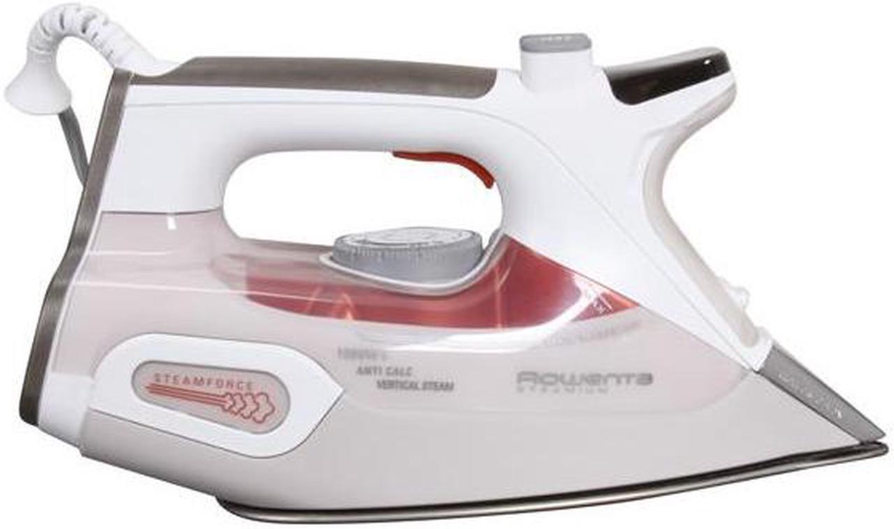 Alt view image 4 of 8 - Rowenta DW9080 Steamium 1800-Watt Steam Iron with 400-Hole Platinum Soleplate