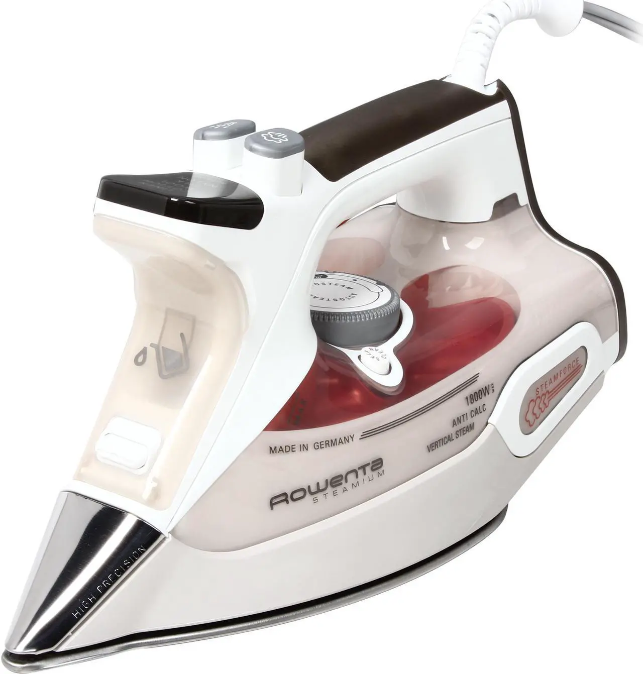 Main image of Rowenta DW9081 Steamium Steam Iron with Stainless Steel Soleplate, 1800-watt Beige