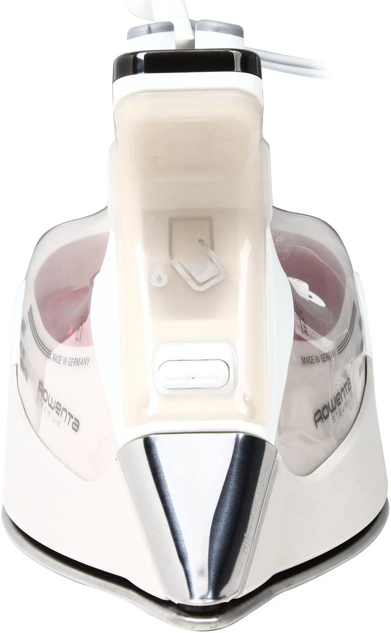 Alt view image 2 of 8 - Rowenta DW9081 Steamium Steam Iron with Stainless Steel Soleplate, 1800-watt Beige