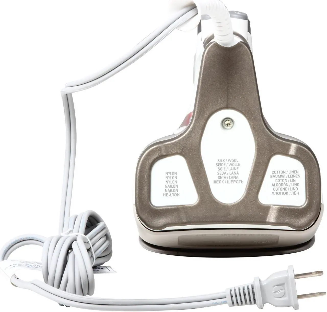 Alt view image 4 of 8 - Rowenta DW9081 Steamium Steam Iron with Stainless Steel Soleplate, 1800-watt Beige
