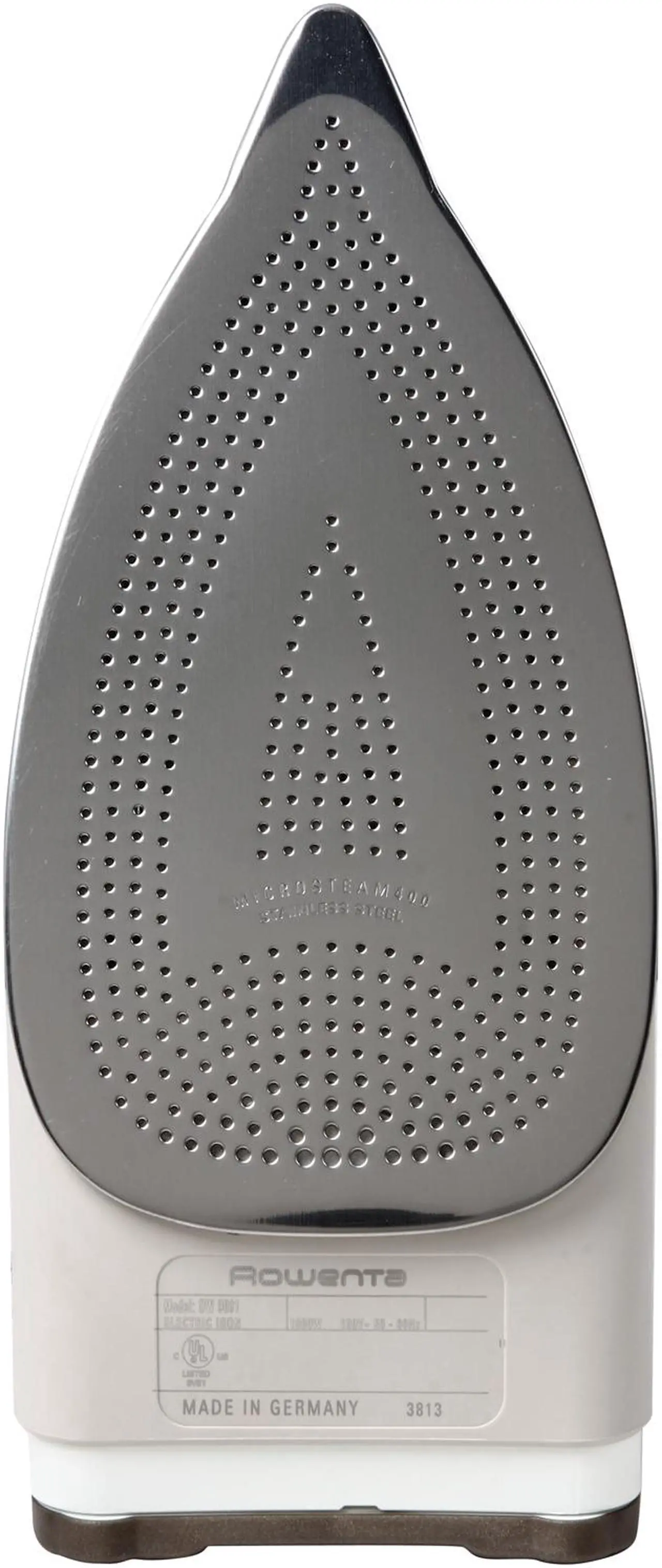 Alt view image 7 of 8 - Rowenta DW9081 Steamium Steam Iron with Stainless Steel Soleplate, 1800-watt Beige