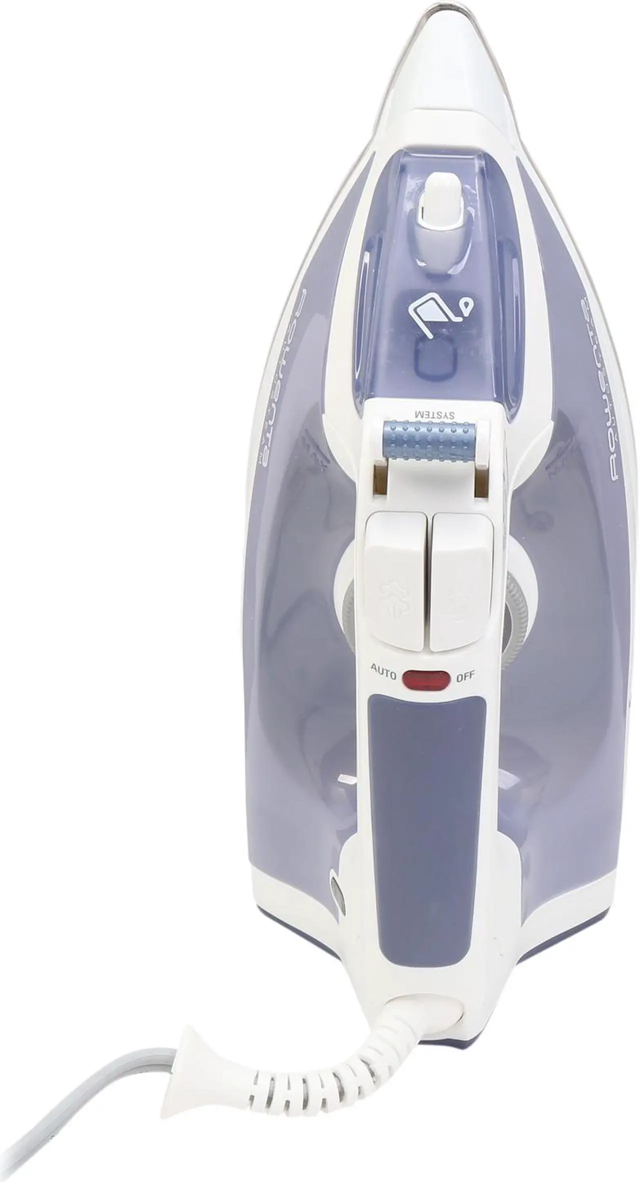 Alt view image 6 of 8 - Rowenta DW4060 Auto Steam Iron with Airglide Stainless Steel Soleplate Auto-off Anti-Scale, 1700-Watt, Blue