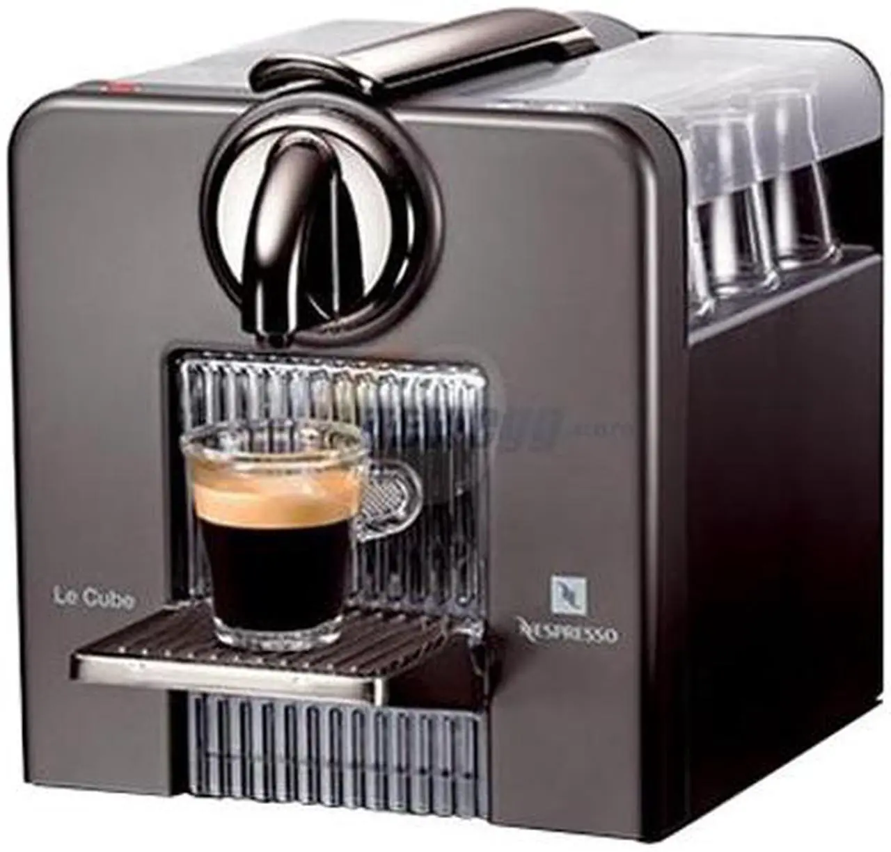 Main image of Nespresso C185 Le Cube Titan Gray