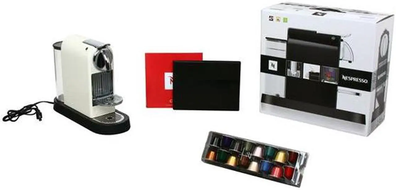 Alt view image 4 of 4 - Nespresso CitiZ C110 Automatic Single Serve Espresso Mahcine- White