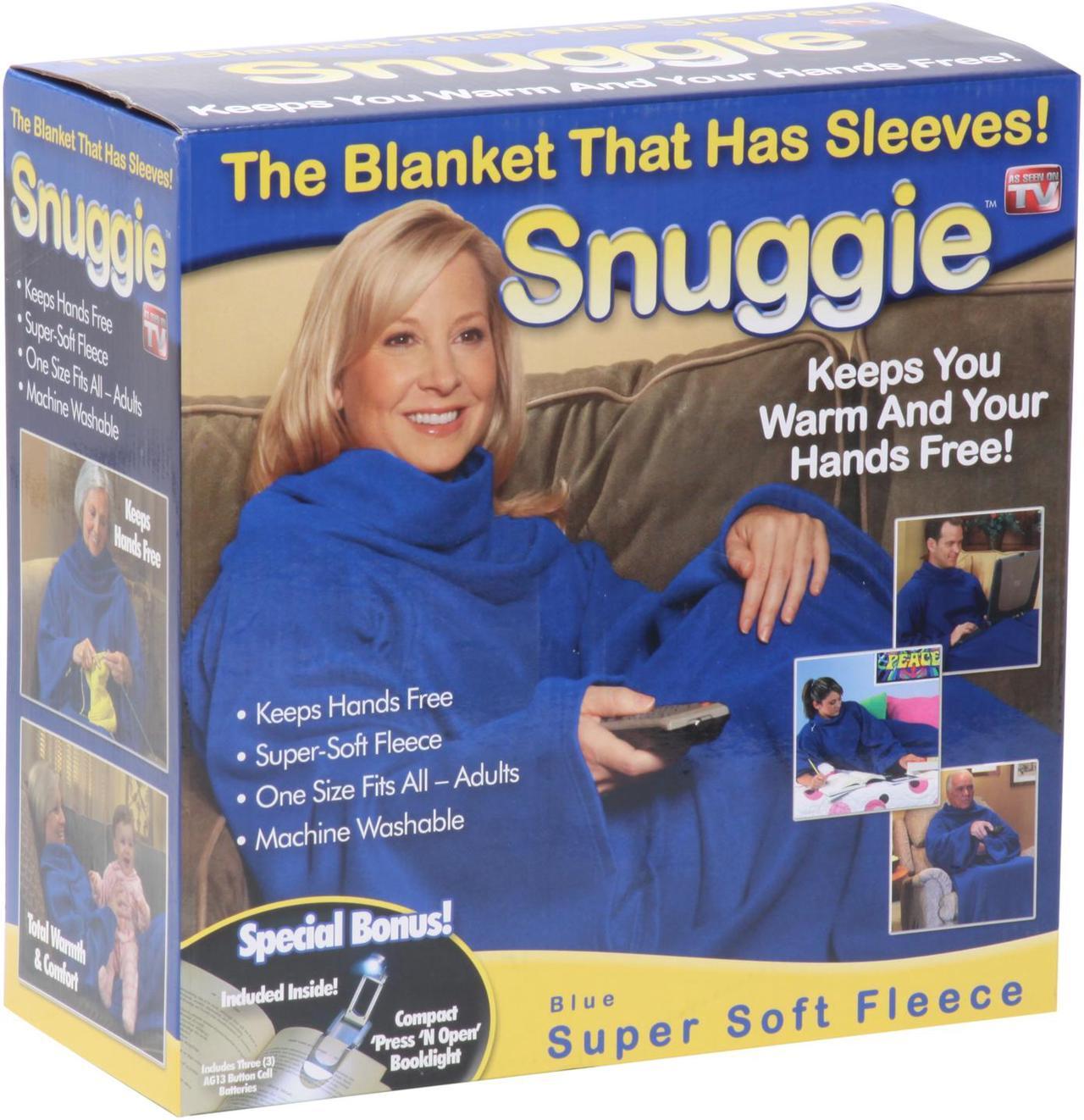 Alt view image 4 of 4 - As Seen On TV Snuggie w/ Bonus Book Light
