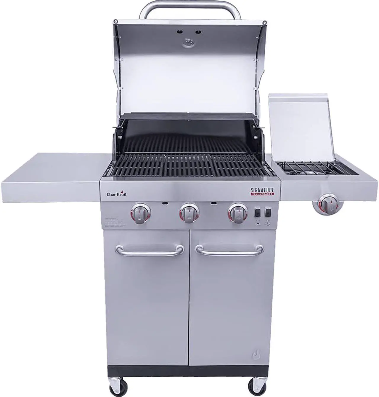 Alt view image 2 of 3 - Char-Broil 463342620 Signature Series TRU-Infrared 3-Burner Gas Grill
