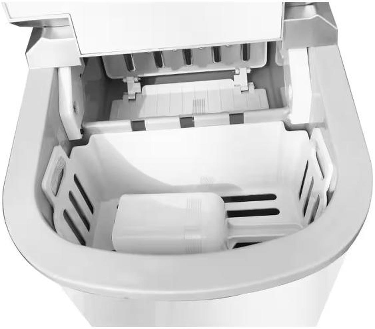Alt view image 2 of 2 - Frigidaire Countertop Compact Ice Maker with 26lbs Capacity Production per Day - White