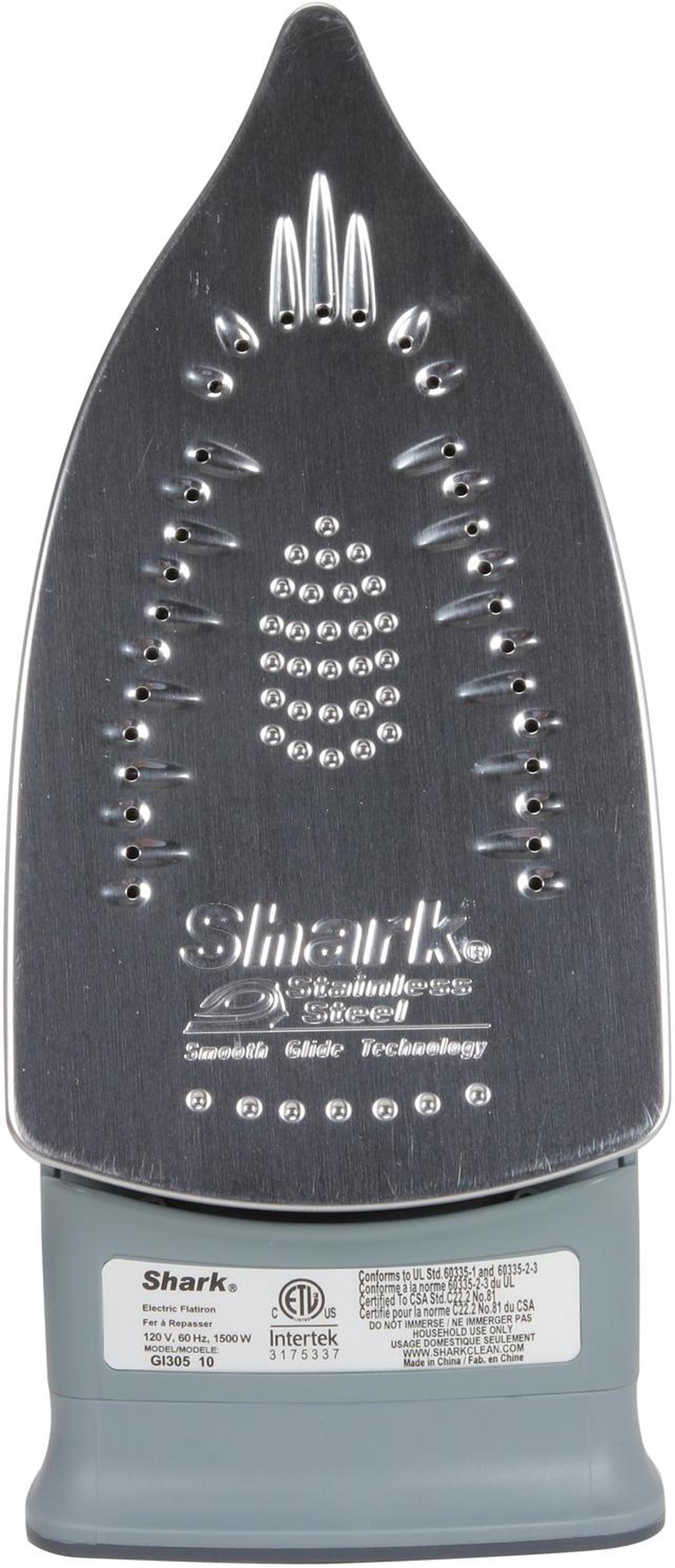 Alt view image 6 of 7 - Shark GI305 Lightweight Professional 1500W Powerful Smooth Glide Steam Iron