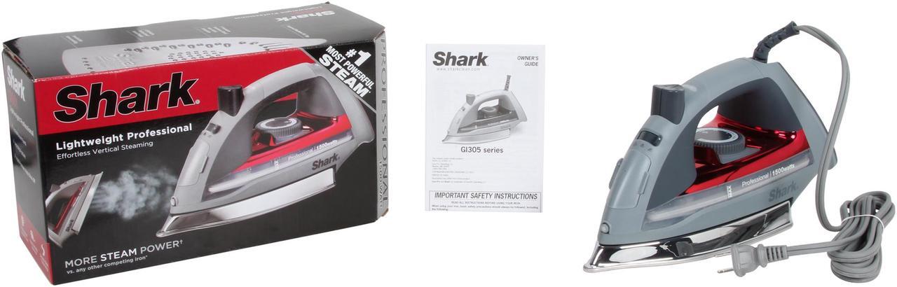 Alt view image 7 of 7 - Shark GI305 Lightweight Professional 1500W Powerful Smooth Glide Steam Iron