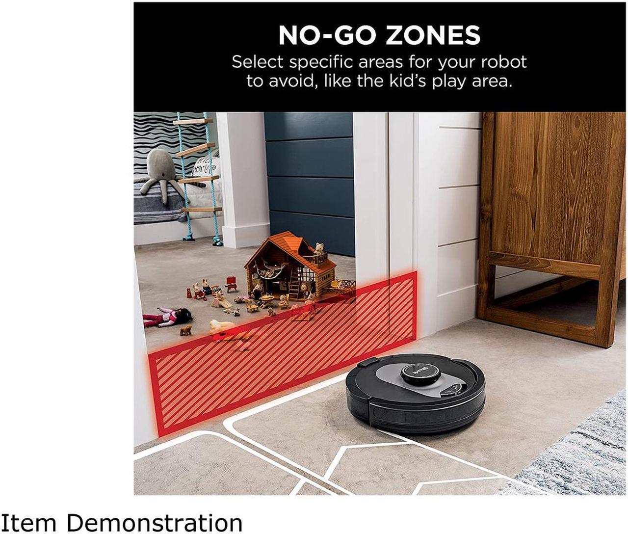 Alt view image 6 of 10 - Shark RV2520A0US AI Ultra Robot Vacuum with XL HEPA Self-Empty Base, Bagless, 60-Day Capacity, LIDAR Navigation, Smart Home Mapping, UltraClean, Perfect for Pet Hair, Compatible with Alexa