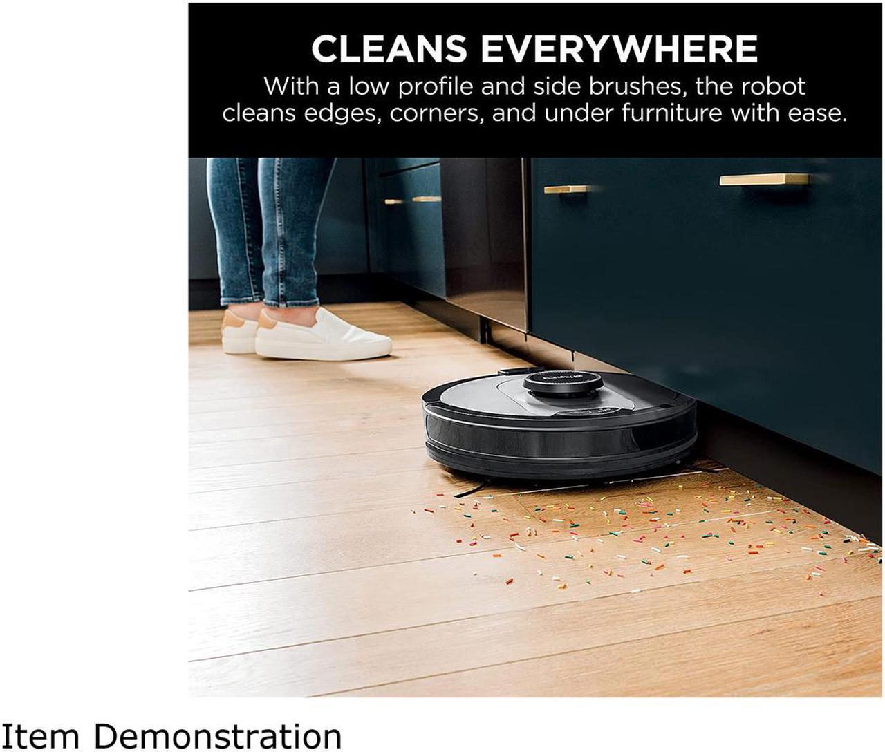 Alt view image 9 of 10 - Shark RV2520A0US AI Ultra Robot Vacuum with XL HEPA Self-Empty Base, Bagless, 60-Day Capacity, LIDAR Navigation, Smart Home Mapping, UltraClean, Perfect for Pet Hair, Compatible with Alexa