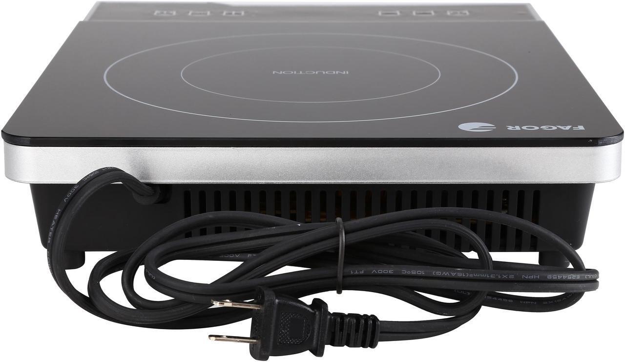 Alt view image 6 of 7 - Fagor Countertop 1300 Watts 8 Power Levels Induction Cooktop