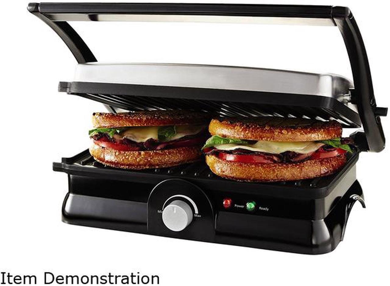 Alt view image 7 of 7 - Sunbeam 2-Slice Panini Maker CKSBPM5020