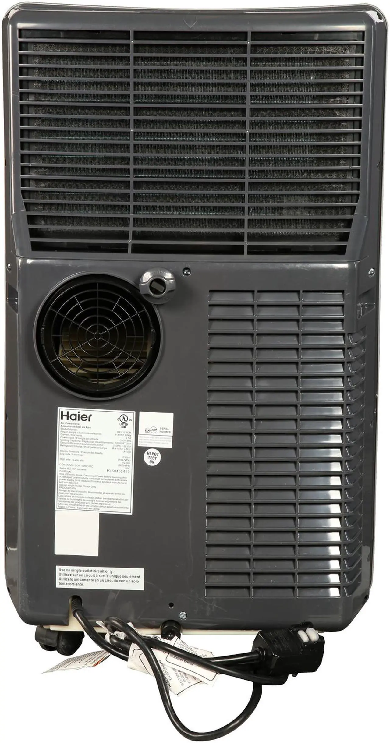 Alt view image 4 of 6 - Haier HPN10XCM 10,000 Cooling Capacity (BTU) Portable Air Conditioner