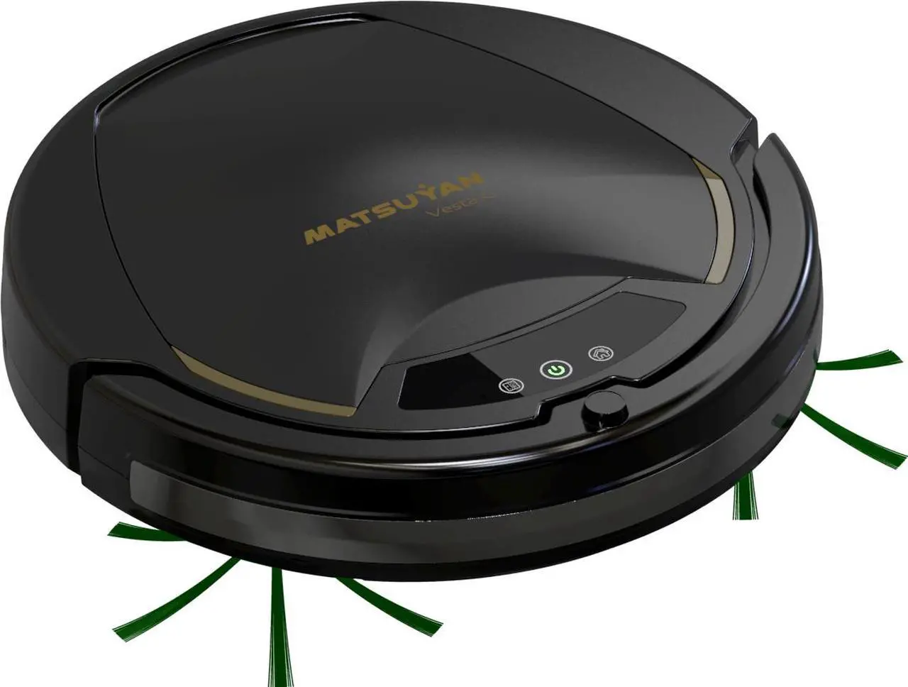 Main image of MATSUYAN VESTA G Robot Vacuum and Air Purifier 2 in 1, Super-Thin, 1831Pa Super-Strong Suction, Quiet, Self-Charging Robotic Vacuum Cleaner, Cleans Hard Floors to Medium-Pile Carpets, Black
