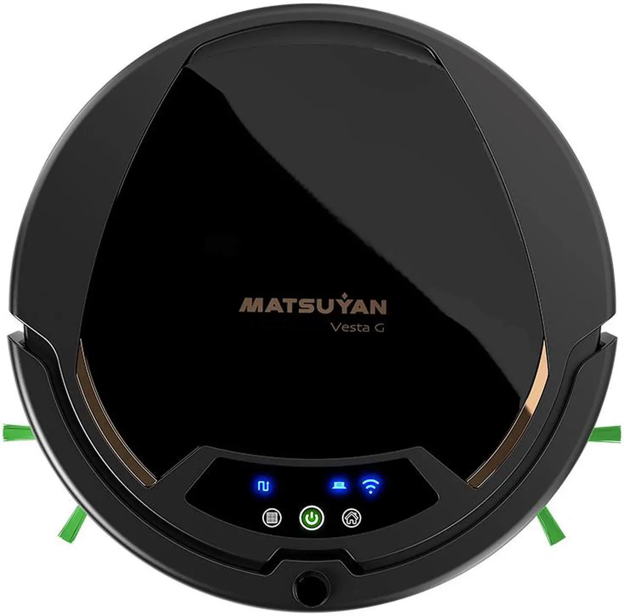 Alt view image 7 of 9 - MATSUYAN VESTA G Robot Vacuum and Air Purifier 2 in 1, Super-Thin, 1831Pa Super-Strong Suction, Quiet, Self-Charging Robotic Vacuum Cleaner, Cleans Hard Floors to Medium-Pile Carpets, Black