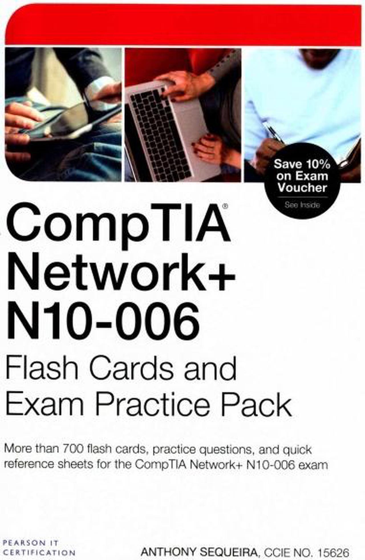Main image of CompTIA Network+ N10-006 Flash Cards and Exam Practice Pack PAP/CDR