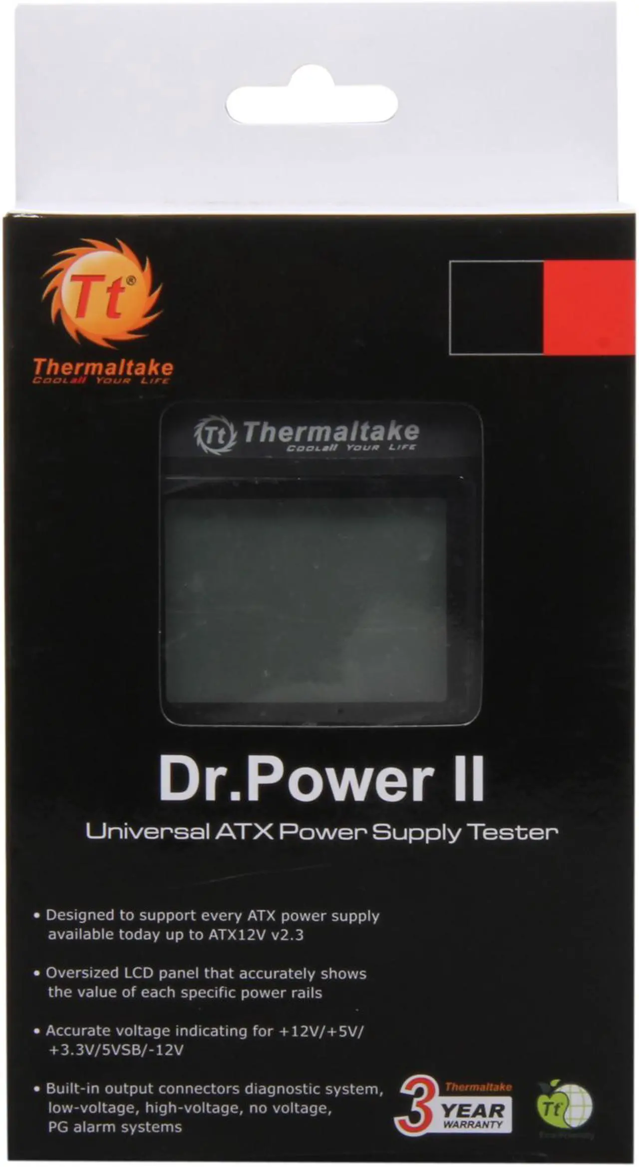 Alt view image 7 of 6 - Thermaltake AC0015 Dr. Power II Power Tester