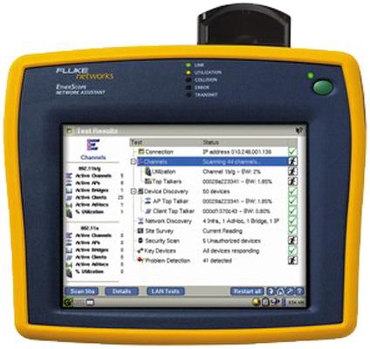 Fluke Networks ES2-PRO-SXLX-I/S EtherScope Series II Network Assistant Kit