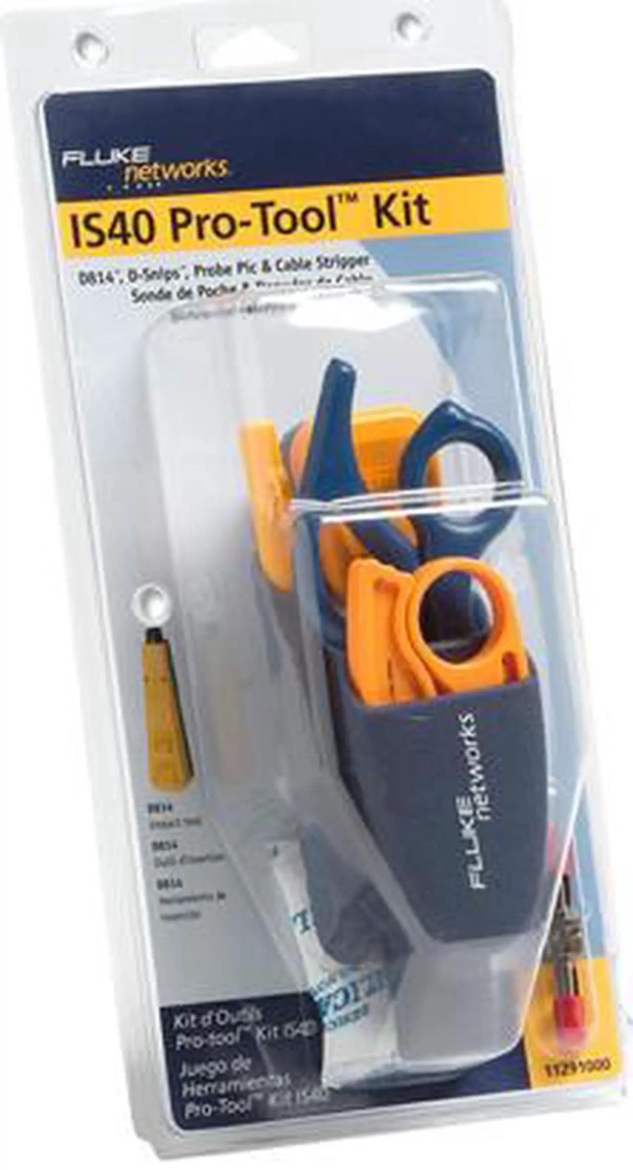 Alt view image 2 of 2 - Fluke Networks 11291000 Pro-Tool Kit IS40 with Punch Down Tool