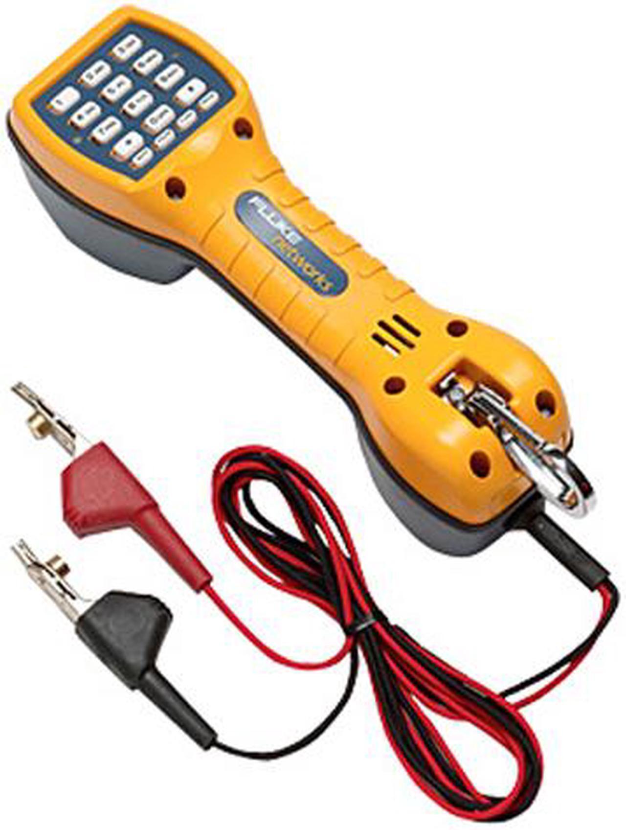 Main image of Fluke Networks 3080009 TS30 Telephone Test Set with Angled Bed-of-Nails Clips