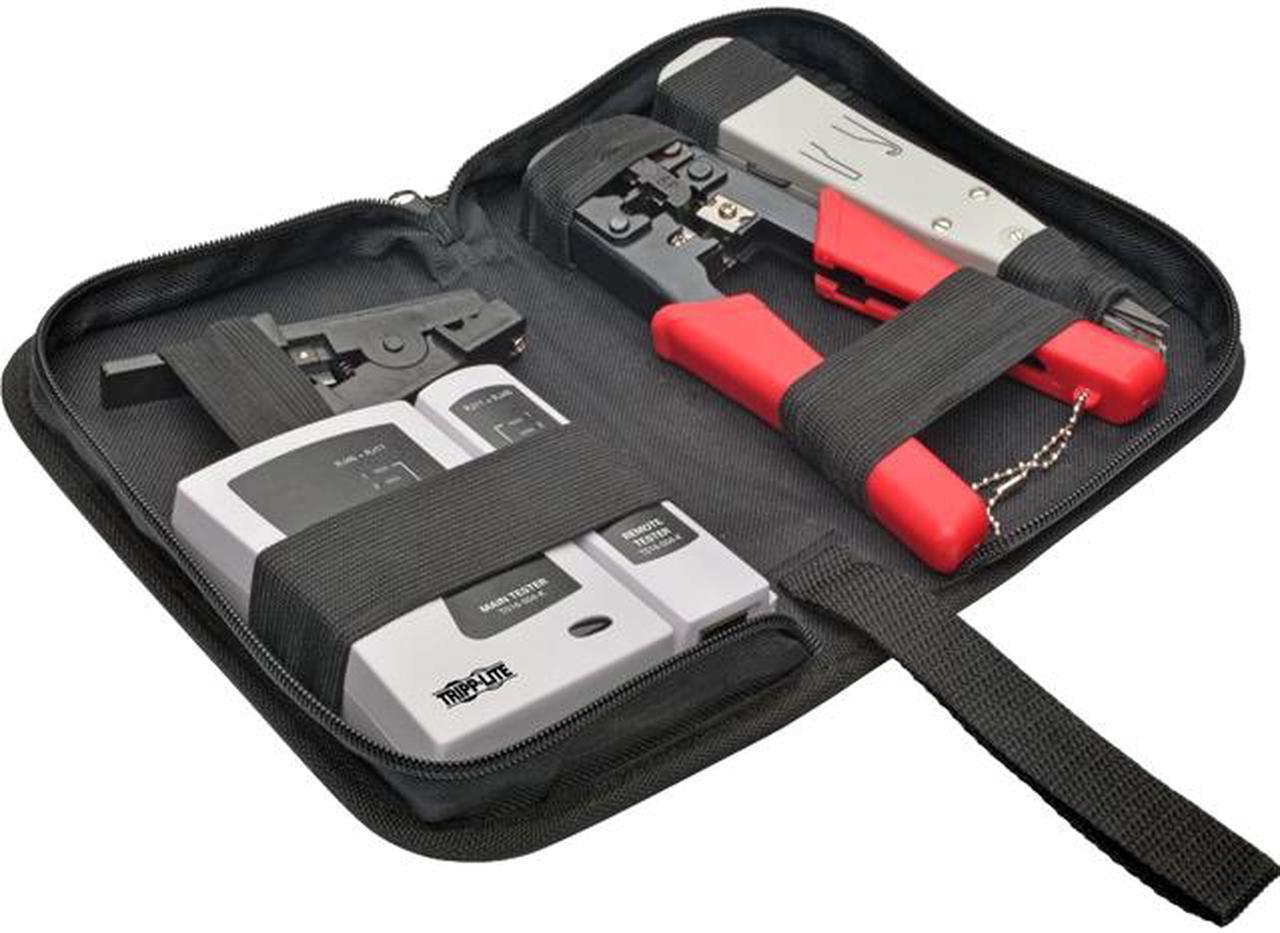 Tripp Lite T016-004-K 4-Piece Network Installer Tool Kit with Carrying Case