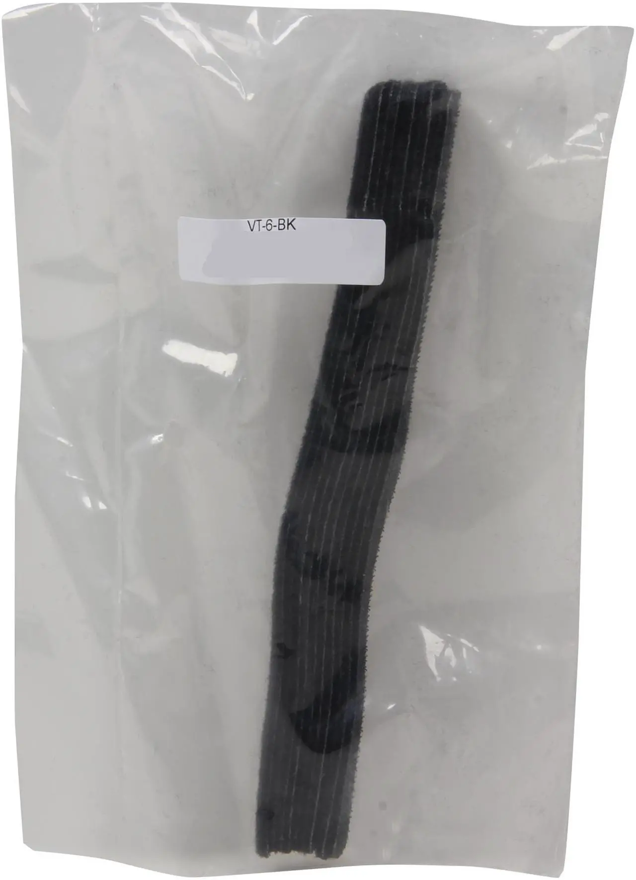 Alt view image 3 of 3 - Nippon Labs VT-6-BK Nippon Labs 6" Velcro Resuable Ties Black Color 10pcs/bag - OEM