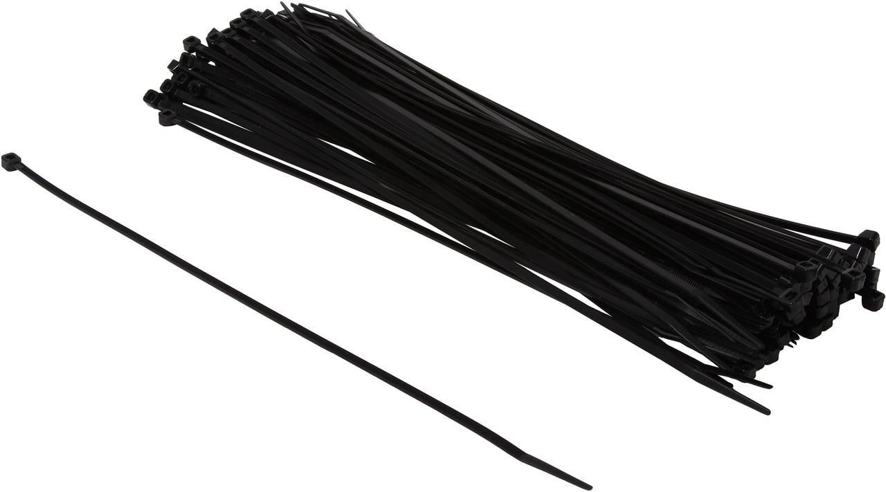 C2G/Cables To Go 43039 11.5IN Black Cable Ties, 100 Pack