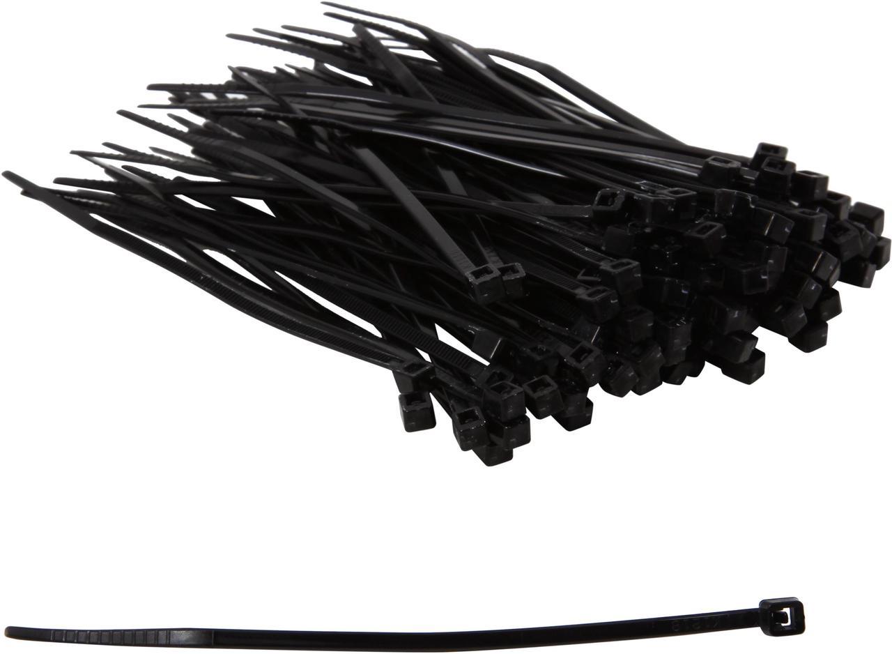 C2G/Cables To Go 43036 4-Inch Cable Ties - 100 Pack (Black)