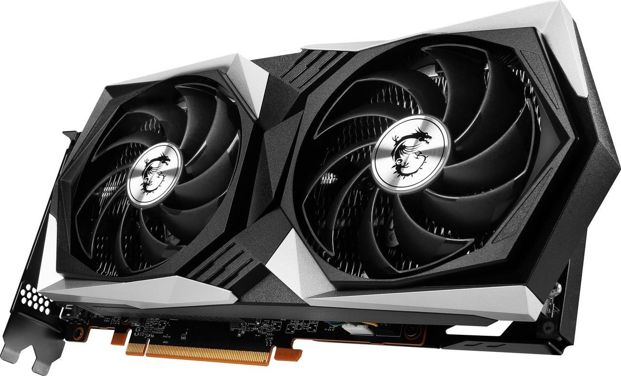 Alt view image 4 of 12 - MSI Gaming Radeon RX 6600 XT 8GB GDDR6 PCI Express 4.0 ATX Video Card RX 6600 XT GAMING X 8G