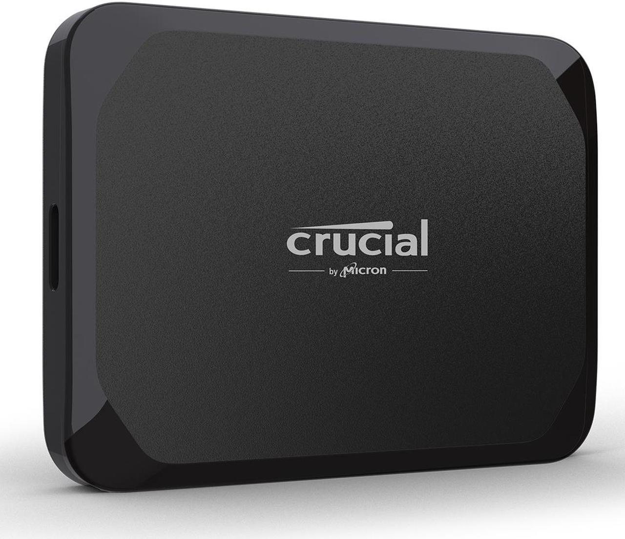 Crucial X9 4TB Portable SSD - Up to 1050MB/s Read - PC and Mac, Lightweight and small - USB 3.2 External Solid State Drive - CT4000X9SSD9