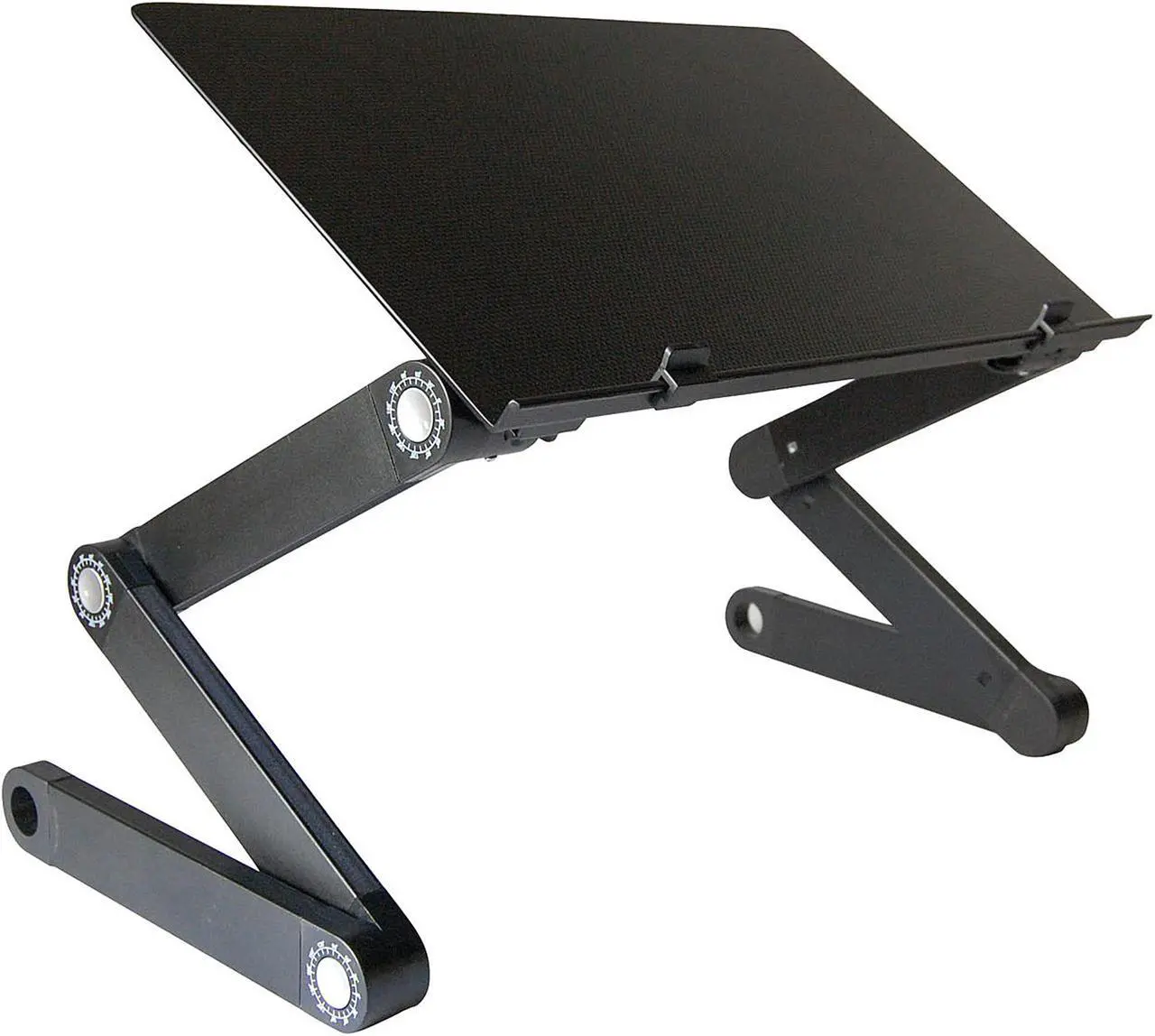 Main image of WorkEZ Professional Laptop Riser for Desk - Adjustable Laptop Desk for Bed Computer lap desk for laptop ergonomic laptop stand for bed laptop holder desk laptop cooling stand bed desk for laptop black