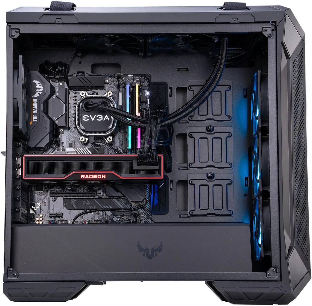 Alt view image 2 of 7 - ABS Gladiator Gaming PC - Ryzen 7 5800X - Radeon RX 6800 XT - G.Skill TridentZ RGB 32GB DDR4 3200MHz - 1TB Gigabyte AORUS Gen4 M.2 NVMe SSD - EVGA CLC 280MM RGB AIO