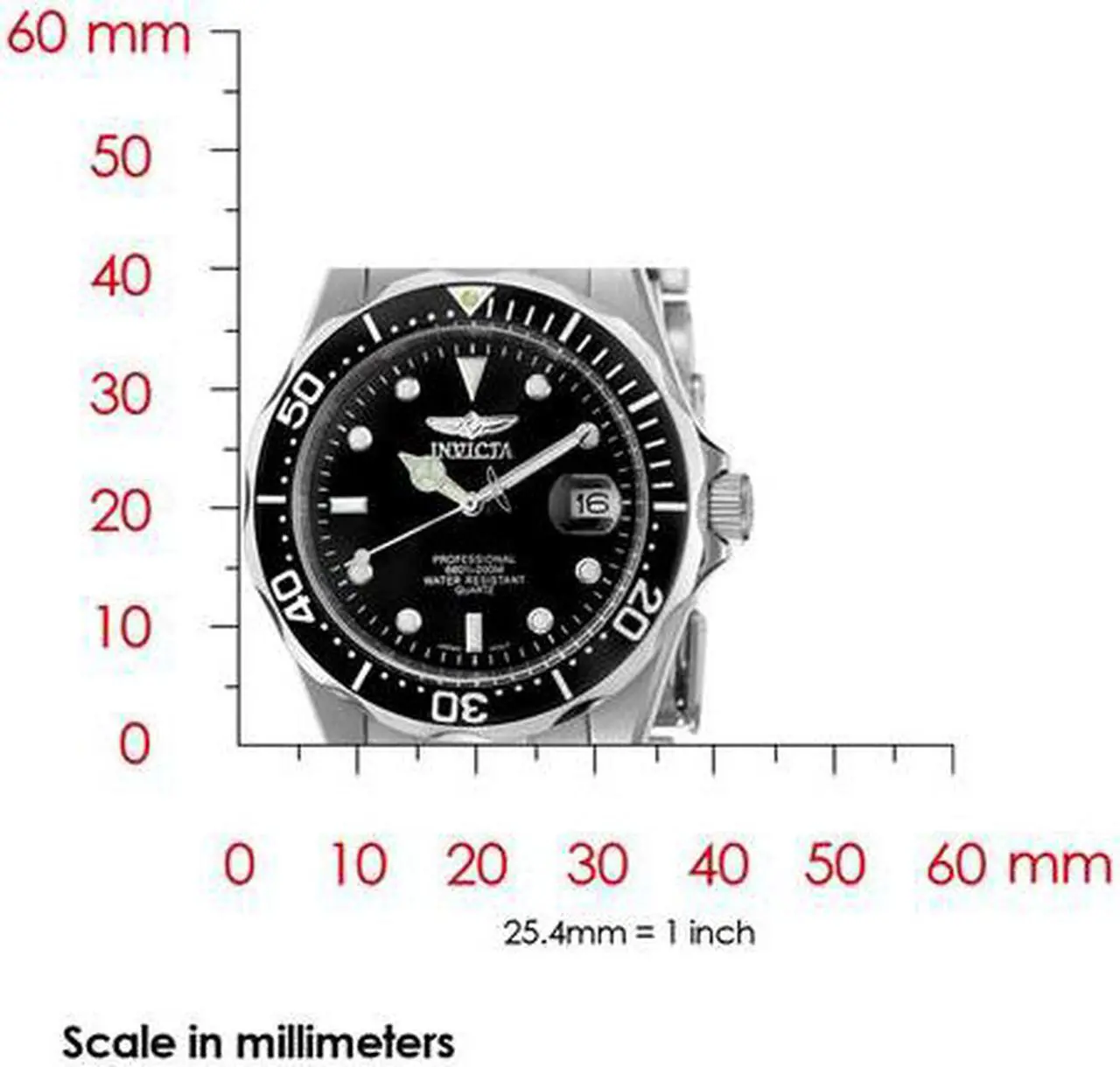 Main image of Invicta Pro Diver 8932 Stainless Steel Watch